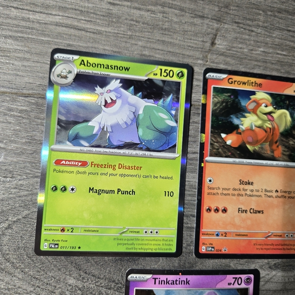 Pokemon Trading Card Holo Set X3 - Picture 2 of 6